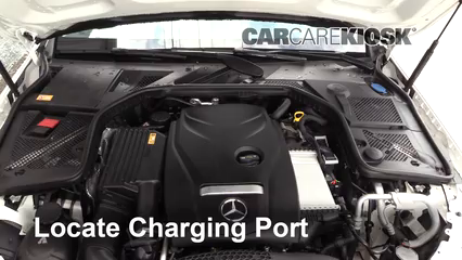 2015 Mercedes-Benz C300 4Matic 2.0L 4 Cyl. Turbo Air Conditioner Recharge Freon